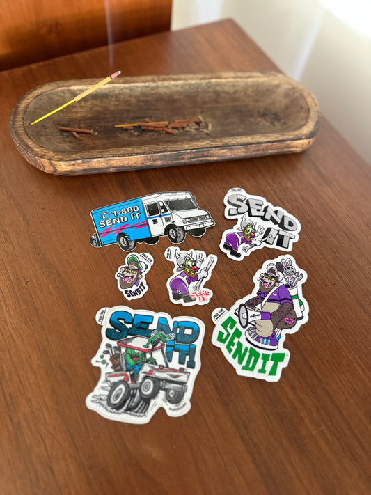 'SEND IT' STICKER PACK
